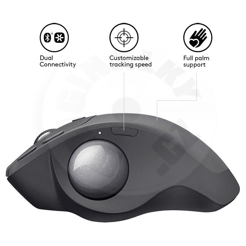 Logitech Wireless Trackball M570 (PC) - black