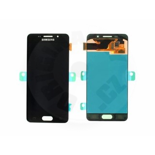 Samsung originálna LCD a dotyková vrstva pre Galaxy A3 (2016) A310 - čierná