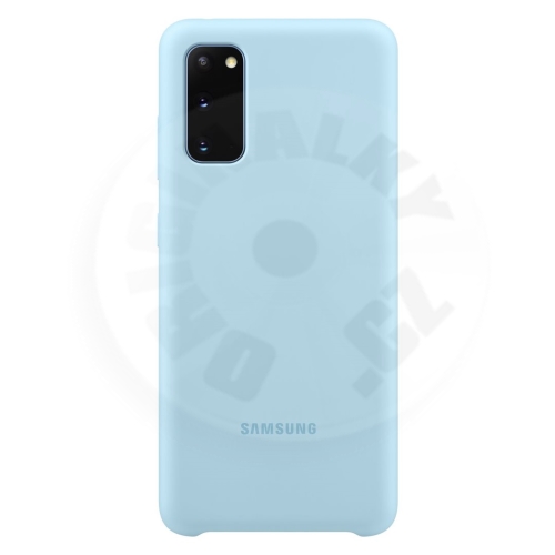 Samsung Silikonový zadný kryt S20 - modrá