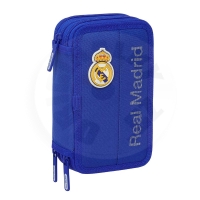 Třípatrový penál Real Madrid, vybavený 37 ks