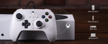 8BitDo Ultimate Wired Controller with Hall Effect White (4)