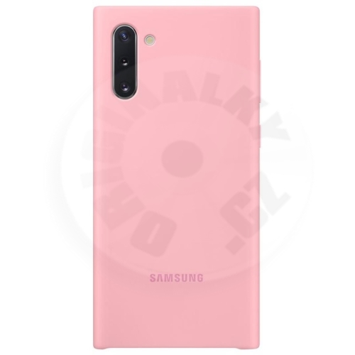 Samsung Silikonový zadní kryt Note 10 - růžová