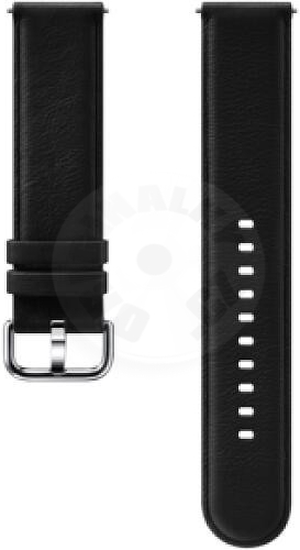 Samsung Kožený řemínek Galaxy Watch 20mm - černá