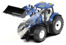 SIKU Control - Bluetooth, New Holland T7.315 s předním nakladačem