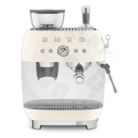 SMEG 50's Retro Style Espresso krémový - manuální kávovar