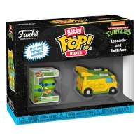Funko Bitty Pop! Rides: Teenage Mutant Ninja Turtles - Leonardo and Turtle Van Vinyl Figur_(1)
