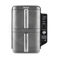 Ninja Double Stack XL horkovzdušná fritéza 9,5l - šedá