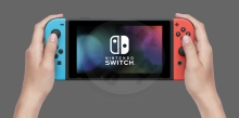 Nintendo Joy-Con Pair - neon červený a neon modrý (Switch) (4)