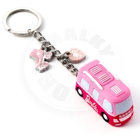 Barbie karavan klíčenka
