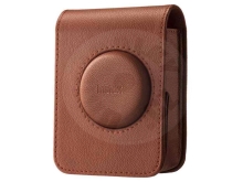 Fujifilm Instax kožené pouzdro pro MINI EVO - hnědá