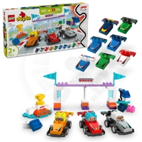 LEGO® DUPLO® 10445 Závodní auta a řidiči týmu F1®