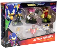 Sonic Prime balení 6 figurek - 7,5cm