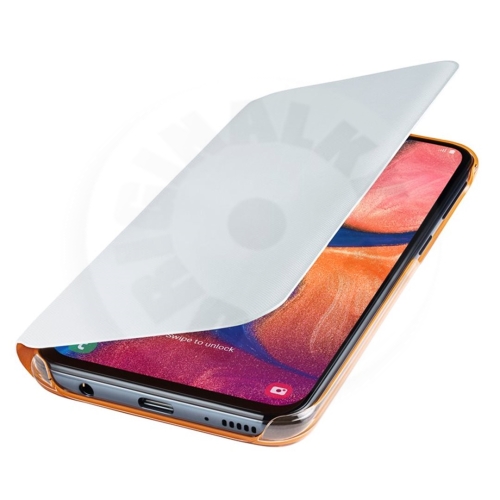 Samsung Elegantní flipové pouzdro A20e (2019) - bílá