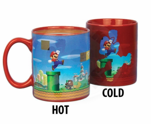 Hrnek - Nintendo Super Mario měnící se