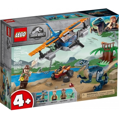 LEGO Jurassic World 75942 Velociraptor: Biplane Rescue Mission?