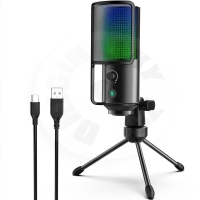 FIFINE K669 PRO 2 - USB RGB herní mikrofon, s POP filtrem - černá (PC) FIFINE K669 PRO 2 - USB RGB herní mikrofon, s POP filtrem - černá (PC)
