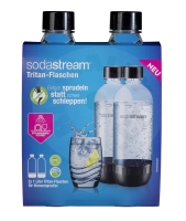 Sodastream Láhev TRITAN "JET" - DuoPack - 1l (vhodná do myčky) - černá Sodastream Láhev TRITAN "JET" - DuoPack - 1l (vhodná do myčky) - černá