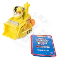 Spin Master -  Tlapková Patrola Vozidlo s figurkou- Rubble - 9cm