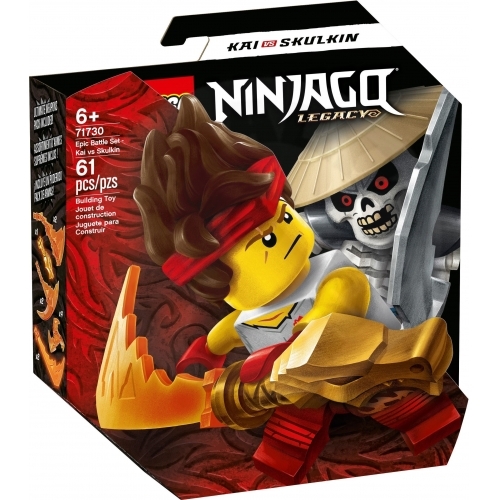 LEGO® Ninjago 71730 Epický souboj – Kai vs. Skulkin