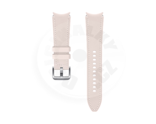 Samsung polokožený řemínek 20mm M/L Galaxy Watch4/5/6 20mm - růžová
