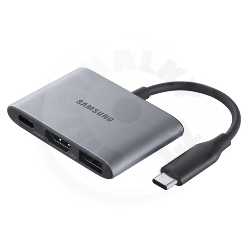 Samsung Multiport adaptér s USB-C a HDMI - šedá
