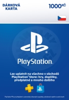 PlayStation Store el. peněženka - 1000 Kč