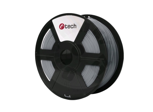 C-TECH Filament, PLA, 1,75mm, 1kg (330m) - light grey