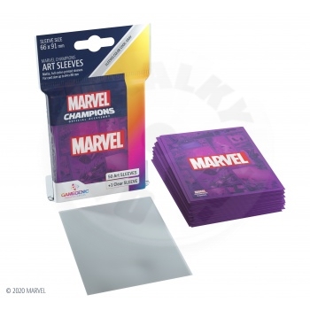 Marvel Champions Art Sleeves - Marvel Purple (50+1 Sleeves)