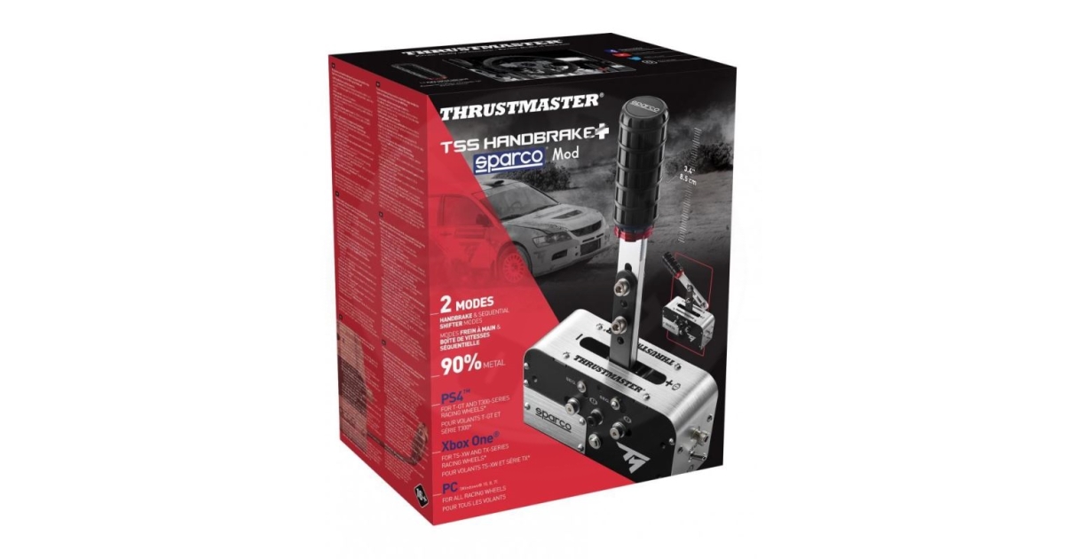 Thrustmaster TSS Freno Mano Sparco Mod Add-On PS4 Xbox One PC