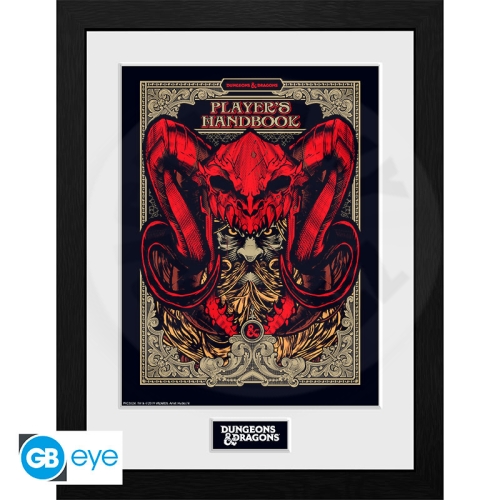DUNGEONS & DRAGONS - Framed print "Players Handbook" (30x40)_(1)