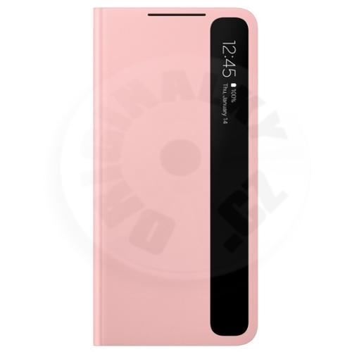 Samsung Flipové pouzdro Clear View - S21+ - růžová
