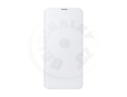 Samsung Elegantné flipové púzdro A30s - biela