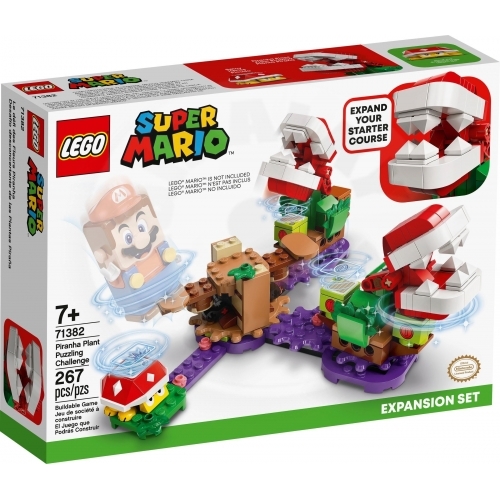LEGO® Super Mario™ 71382 Piranha Plant Puzzling Challenge Expansion Set
