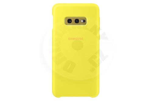 Samsung Silikonový zadní kryt Galaxy S10e - žlutá