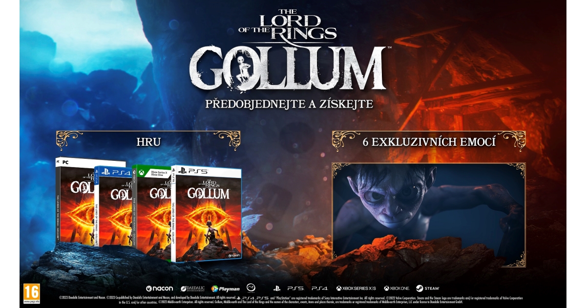 The Lord of the Rings: Gollum, PS4, PS5, PlayStation 5