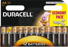 Duracell BASIC AA, 12ks, 1.5V