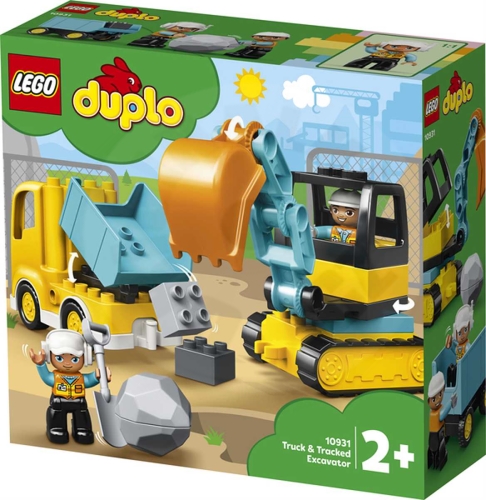 LEGO® DUPLO Town 10931 Náklaďák a pásový bagr