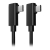 Xclio Oculus Link kompatibilní USB-C 3.2 Gen1, 5GB / 3A, pravoúhlý kabel, délka 5m Xclio Oculus Link kompatibilní USB-C 3.2 Gen1, 5GB / 3A, pravoúhlý kabel, délka 5m