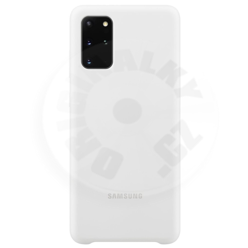 Samsung Silikonový zadní kryt S20+ - bílá