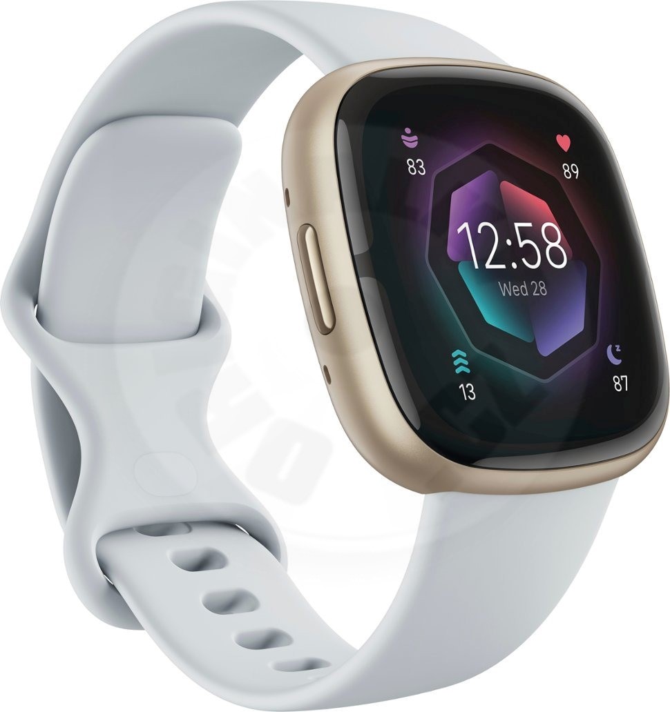 Fitbit Sense 2 - Sense 2 Blue Mist/Soft Gold