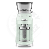 SMEG 50's Retro Style mlýnek na kávu pastelově zelený - multifunkční mlýnek na kávu