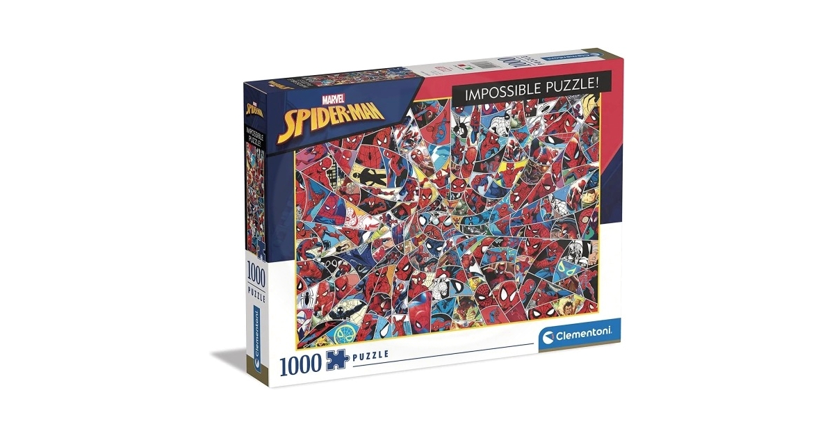 Clementoni Puzzle 1000 IMPOSSIBLE SPIDERMAN TBD