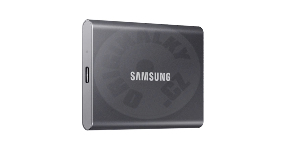 Disque SSD Externe Samsung Portable T7 MU-PC2T0T/WW 2 To USB 3.2