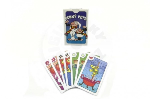 Bonaparte Černý Petr Come with us to a fairy tale board game - cards in a paper box 6x9x1,