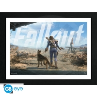 FALLOUT - Framed print "Sole Female Survivor" (30x40)
