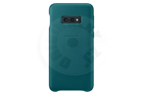 Samsung Kožený zadný kryt Galaxy S10 e - zelená