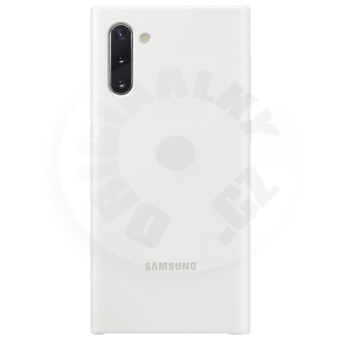 Samsung Silikonový zadní kryt Note 10 - bílá