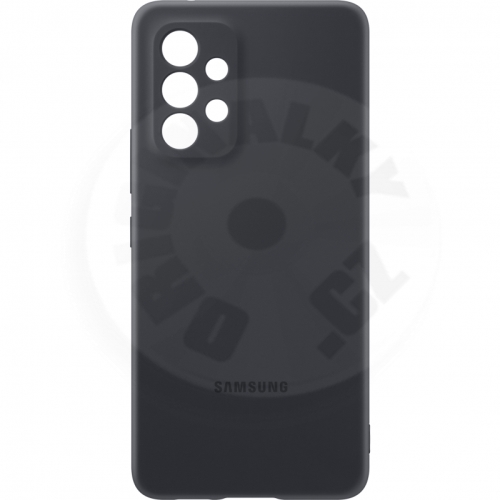 Samsung Silikonový zadní kryt  - A53 - černá