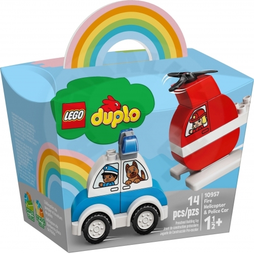 LEGO® DUPLO®  10957 Fire Helicopter & Police Car