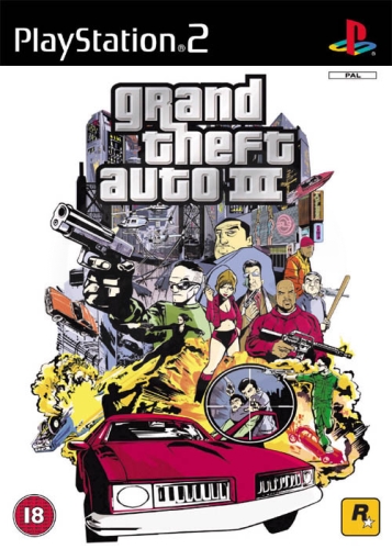 Grand Theft Auto III (PS2) použité (1554)